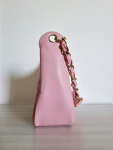 Load image into Gallery viewer, Chanel Sakura Pink Caviar Vintage Hobo Bag 24k Gold