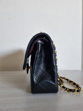 Load image into Gallery viewer, Chanel Classic Small Flap Black Lambskin 24k Gold