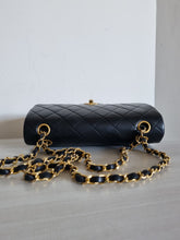 Load image into Gallery viewer, Chanel Classic Small Flap Black Lambskin 24k Gold