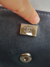 Load image into Gallery viewer, Chanel Mini Top Handle Black with Gold Hw