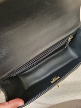 Load image into Gallery viewer, Chanel Mini Top Handle Black with Gold Hw