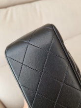 Load image into Gallery viewer, Chanel Mini Top Handle Black with Gold Hw