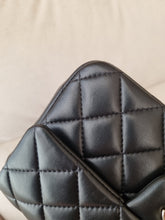 Load image into Gallery viewer, Chanel Mini Top Handle Black with Gold Hw