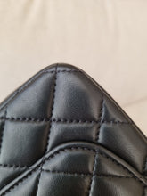 Load image into Gallery viewer, Chanel Mini Top Handle Black with Gold Hw