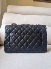 Load image into Gallery viewer, Chanel Jumbo Single Flap Black Caviar 24k Gold