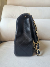 Load image into Gallery viewer, Chanel Jumbo Single Flap Black Caviar 24k Gold