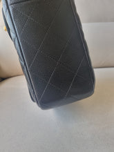 Load image into Gallery viewer, Chanel Jumbo Single Flap Black Caviar 24k Gold