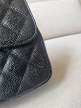 Load image into Gallery viewer, Chanel Jumbo Single Flap Black Caviar 24k Gold