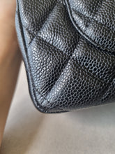 Load image into Gallery viewer, Chanel Jumbo Single Flap Black Caviar 24k Gold