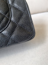 Load image into Gallery viewer, Chanel Jumbo Single Flap Black Caviar 24k Gold