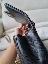 Load image into Gallery viewer, Chanel Mini Black Caviar Square Gold Hw