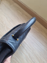 Load image into Gallery viewer, Chanel Small Kelly Black Caviar 24k Gold