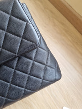 Load image into Gallery viewer, Chanel Small Kelly Black Caviar 24k Gold