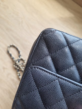 Load image into Gallery viewer, Chanel 17c Mini Caviar Black Rectangular Edge Stitching Gold Hardware