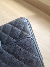 Load image into Gallery viewer, Chanel 17c Mini Caviar Black Rectangular Edge Stitching Gold Hardware