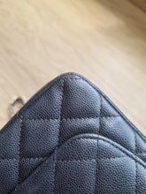 Load image into Gallery viewer, Chanel 17c Mini Caviar Black Rectangular Edge Stitching Gold Hardware
