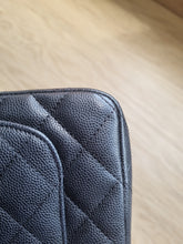 Load image into Gallery viewer, Chanel 17c Mini Caviar Black Rectangular Edge Stitching Gold Hardware