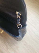 Load image into Gallery viewer, Chanel 17c Mini Caviar Black Rectangular Edge Stitching Gold Hardware