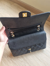 Load image into Gallery viewer, Chanel Classic Medium Flap Black Caviar Gold Hardware