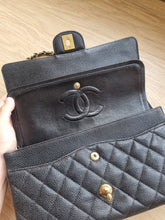 Load image into Gallery viewer, Chanel Classic Medium Flap Black Caviar Gold Hardware