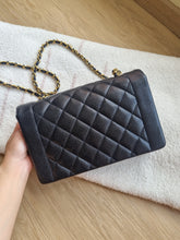 Load image into Gallery viewer, Chanel Diana 25 Caviar Black 24k Gold