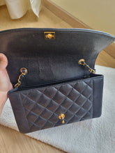 Load image into Gallery viewer, Chanel Diana 25 Caviar Black 24k Gold