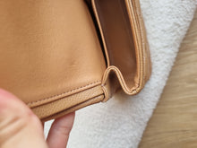 Load image into Gallery viewer, Chanel 18S Dark Beige Classic Medium Flap Caviar Gold Hardware