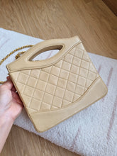 Load image into Gallery viewer, Chanel 31 Mini Vintage Dark Beige 24k Gold