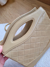 Load image into Gallery viewer, Chanel 31 Mini Vintage Dark Beige 24k Gold