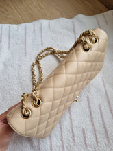 Load image into Gallery viewer, Chanel Single Flap Jumbo Beige Caviar Gold Hardware