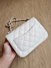 Load image into Gallery viewer, Chanel 17c Mini Caviar Ivory Gold Hardware
