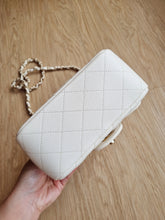 Load image into Gallery viewer, Chanel 17c Mini Caviar Ivory Gold Hardware