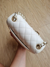 Load image into Gallery viewer, Chanel 17c Mini Caviar Ivory Gold Hardware
