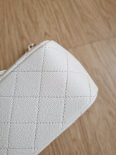 Load image into Gallery viewer, Chanel 17c Mini Caviar Ivory Gold Hardware