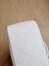 Load image into Gallery viewer, Chanel 17c Mini Caviar Ivory Gold Hardware