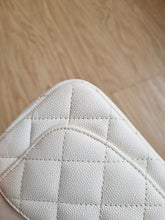 Load image into Gallery viewer, Chanel 17c Mini Caviar Ivory Gold Hardware