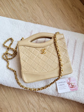 Load image into Gallery viewer, Chanel 31 Mini Vintage Dark Beige 24k Gold
