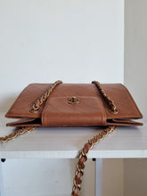 Load image into Gallery viewer, Chanel Supermodel Small Tote Bag Cognac Caramel Caviar Vintage