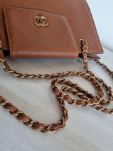 Load image into Gallery viewer, Chanel Supermodel Small Tote Bag Cognac Caramel Caviar Vintage