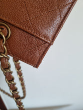 Load image into Gallery viewer, Chanel Supermodel Small Tote Bag Cognac Caramel Caviar Vintage