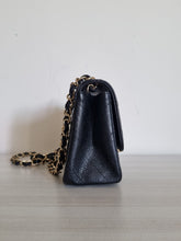 Load image into Gallery viewer, Chanel Mini Caviar Square Black 24k Gold