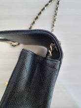 Load image into Gallery viewer, Chanel Mini Caviar Square Black 24k Gold