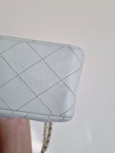 Load image into Gallery viewer, Chanel Baby Sky Blue Caviar Classic Medium Flap 24k Gold