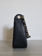 Load image into Gallery viewer, Chanel Jennie Hobo Black Caviar 24k Gold