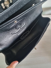 Load image into Gallery viewer, Chanel Small Classic Flap Black Caviar Silver Hw