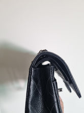 Load image into Gallery viewer, Chanel Small Classic Flap Black Caviar Silver Hw