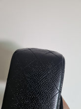 Load image into Gallery viewer, Chanel Mini Black Caviar Square Edge Stitching Gold Hardware