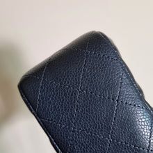 Load image into Gallery viewer, Chanel Mini Caviar Rectangular 18s Dark Blue Gold Hardware