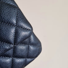 Load image into Gallery viewer, Chanel Mini Caviar Rectangular 18s Dark Blue Gold Hardware