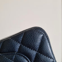 Load image into Gallery viewer, Chanel Mini Caviar Rectangular 18s Dark Blue Gold Hardware